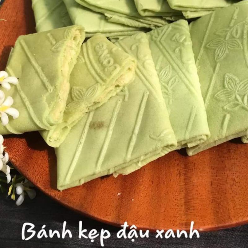 BÁNH KẸP LÁ DỨA ĐẬU XANH