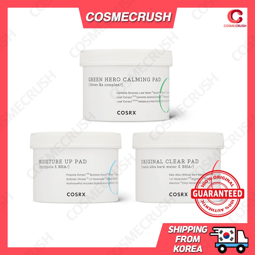 [Hàng mới về] Bông tẩy tế bào chết COSRX dòng One Step 135ml chăm sóc da mặt hiệu quả