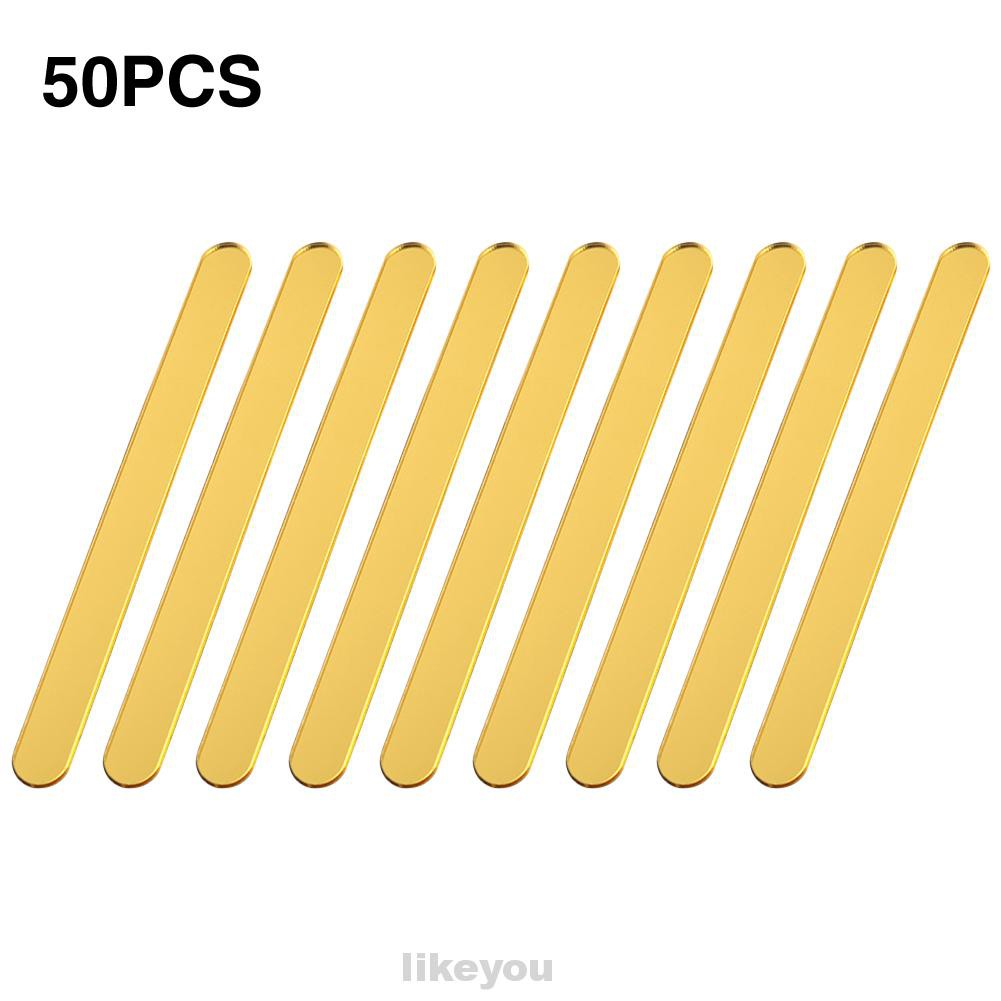 Set 50 Que Kem Bằng Nhựa Acrylic Dùng Để Trang Trí Tiệc