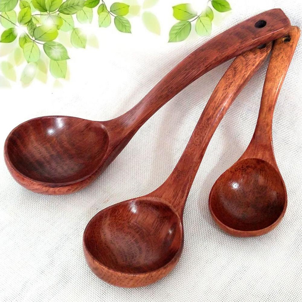 YIYU Muỗng Múc Canh Chống Dính Tay Cầm Dài Tiện Dụng