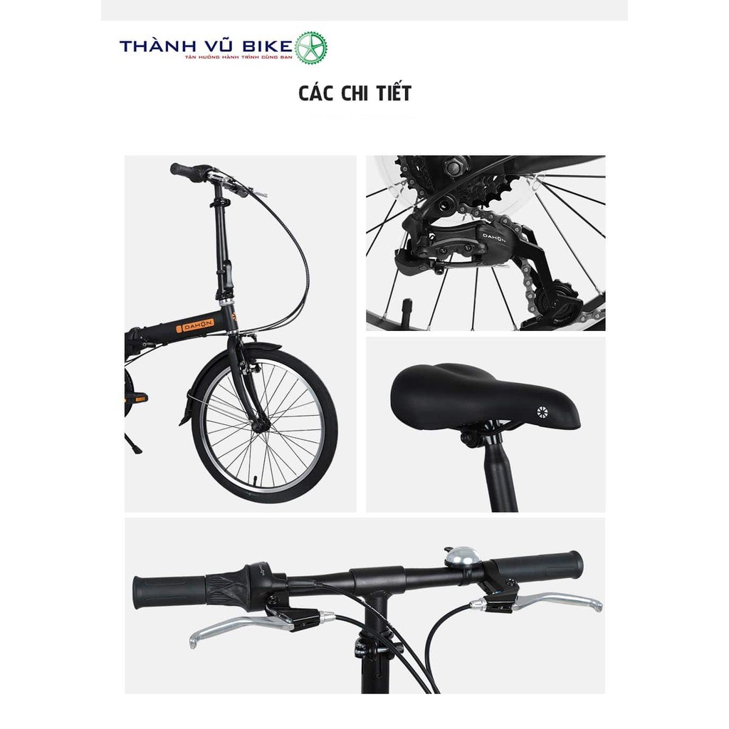 Xe đạp gấp Dahon HIT KBA061 20 Chính hãng - Thành Vũ Bike