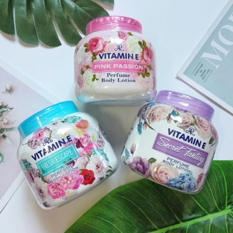Kem dưỡng Vitamin E Perfume Body Lotion Aron của Thái Lan