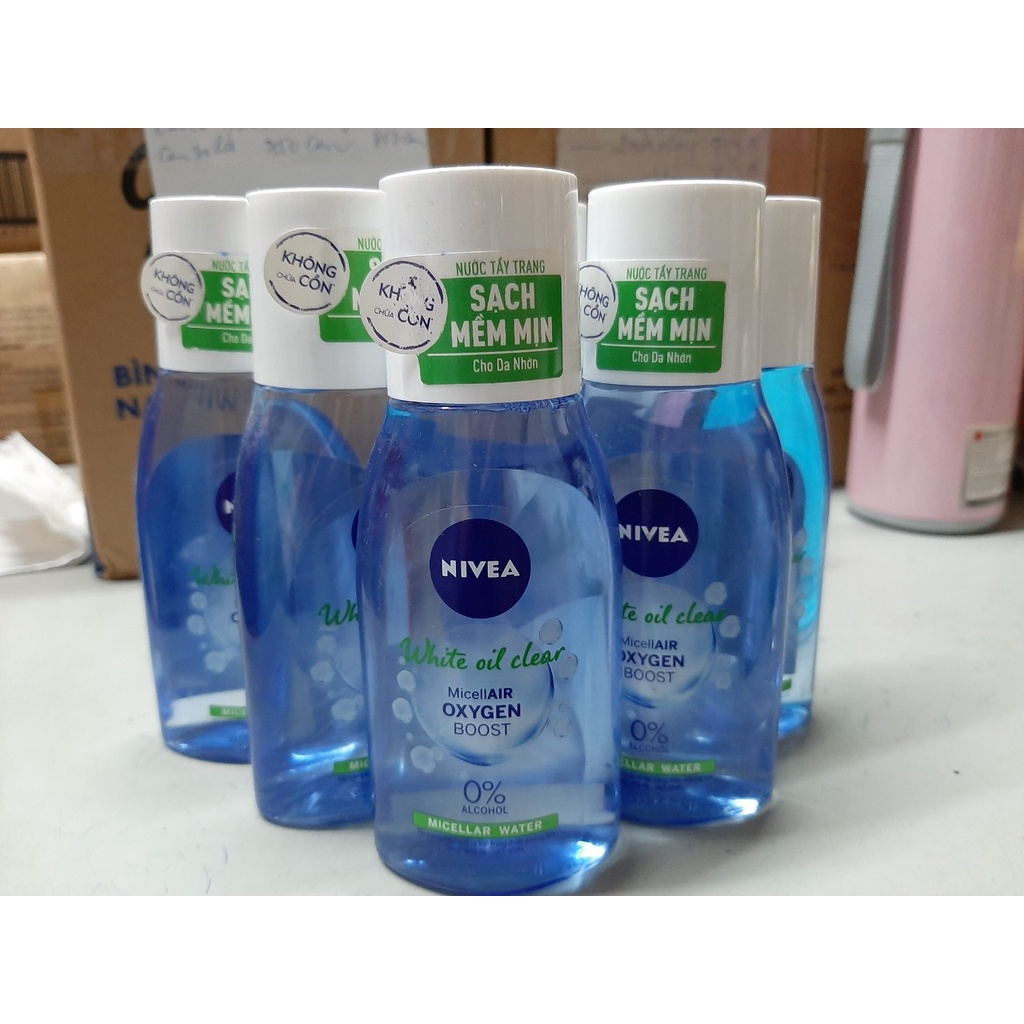 Nước tẩy trang NIVEA kiểm soát nhờn White Oil Clear Micellar Water 125ml