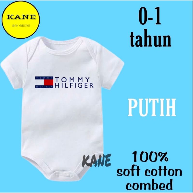 DISNEY Áo Thun Tay Ngắn In Chữ TOMMY HILFIGER 1 Thời Trang Cho Bé Trai 0 1 2 3 4 5 6 7 8 9 10 11 12 Tháng Tuổi