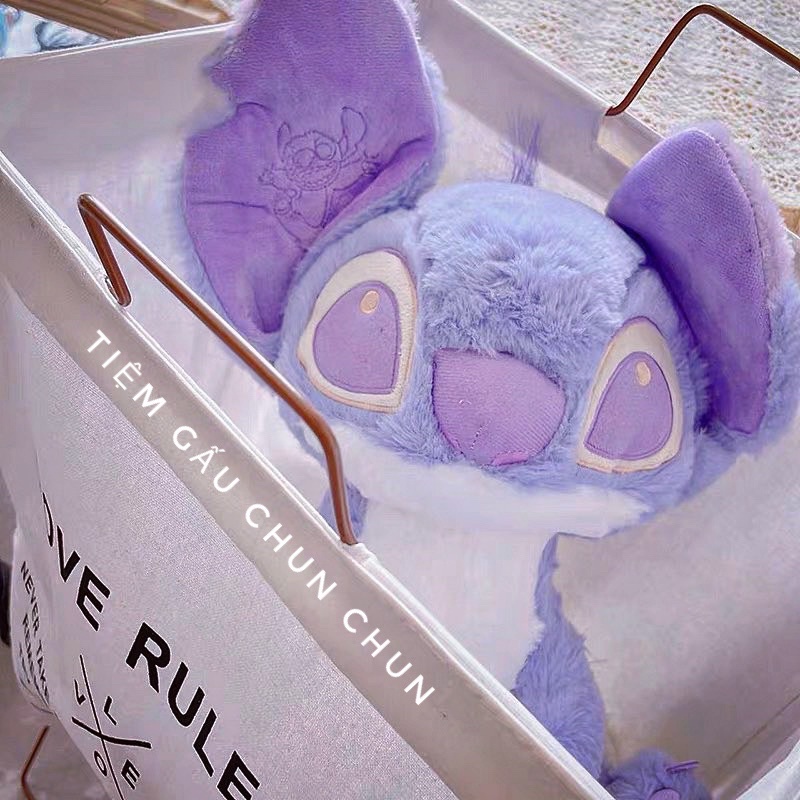 Gấu bông hoạt hình Stick tím cao cấp