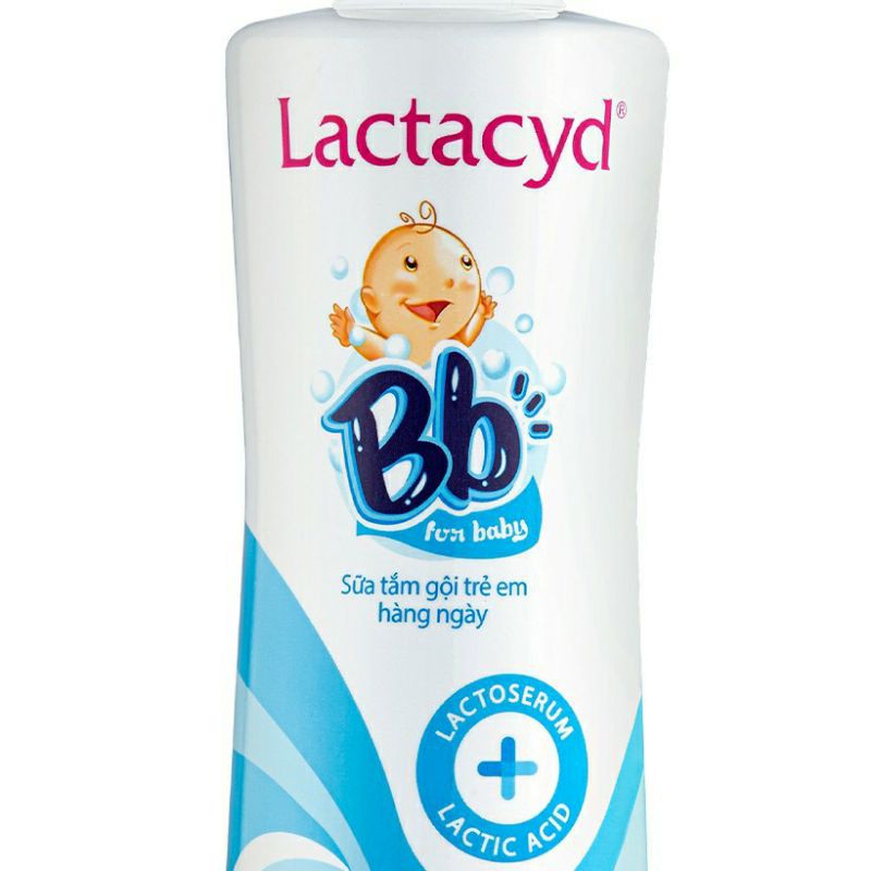 Sữa tắm gội trẻ em Lactacyd BB 250ml