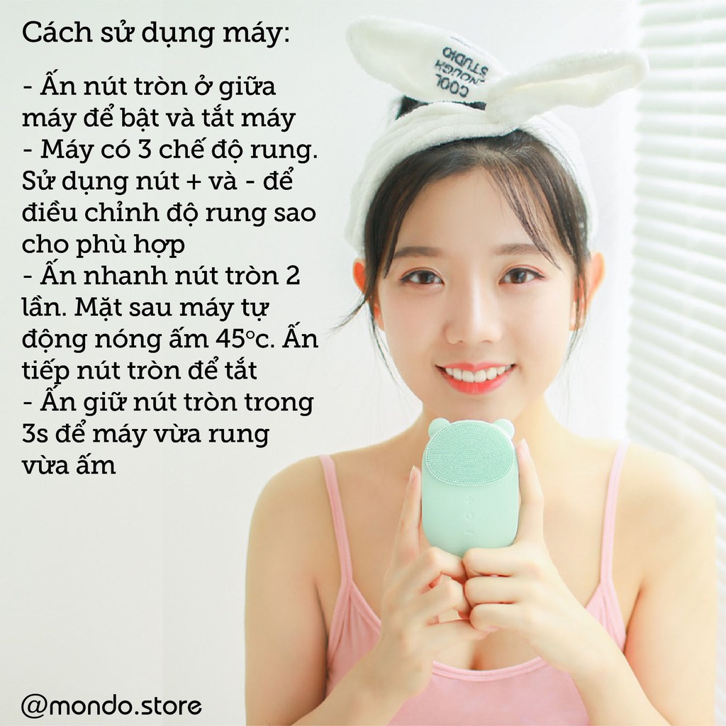 [Bảo hành 3 tháng] Máy Rửa Mặt 2in1 Xiaomi 3Life Chính Hãng | BigBuy360 - bigbuy360.vn