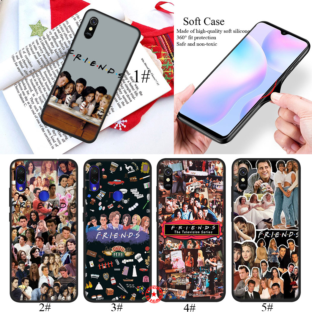 Ốp Điện Thoại Silicon Mềm Hình Friends Tv Show 81qf Cho Xiaomi Redmi Note 5 6 7 Pro 4x