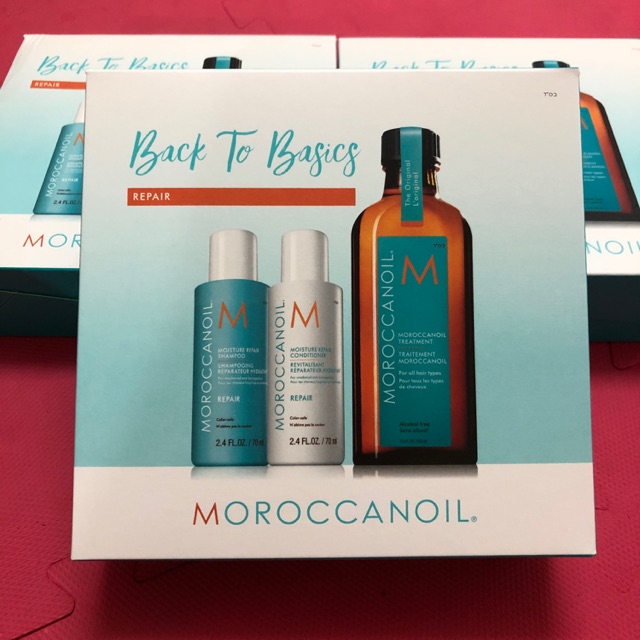 Tinh dầu moroccanoil 100ml tặng gội xả 70ml chuẩn hãng