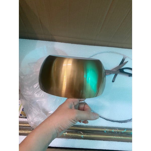 Đèn cây đứng trang trí phòng khách BOW đèn sàn sofa cong cần câu Tặng kèm bóng LED 9W SKY LIGHTNG