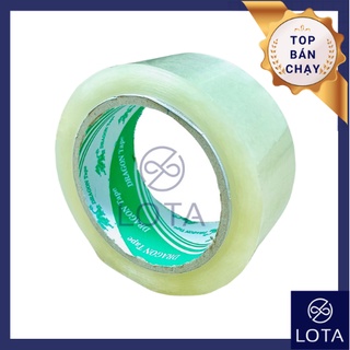 1 CUỘN BĂNG KEO TRONG LOẠI LỚN 48MM 100 YARD, băng dính đóng gói hàng hóa, lẻ 1 cuộn LOTA SHOP