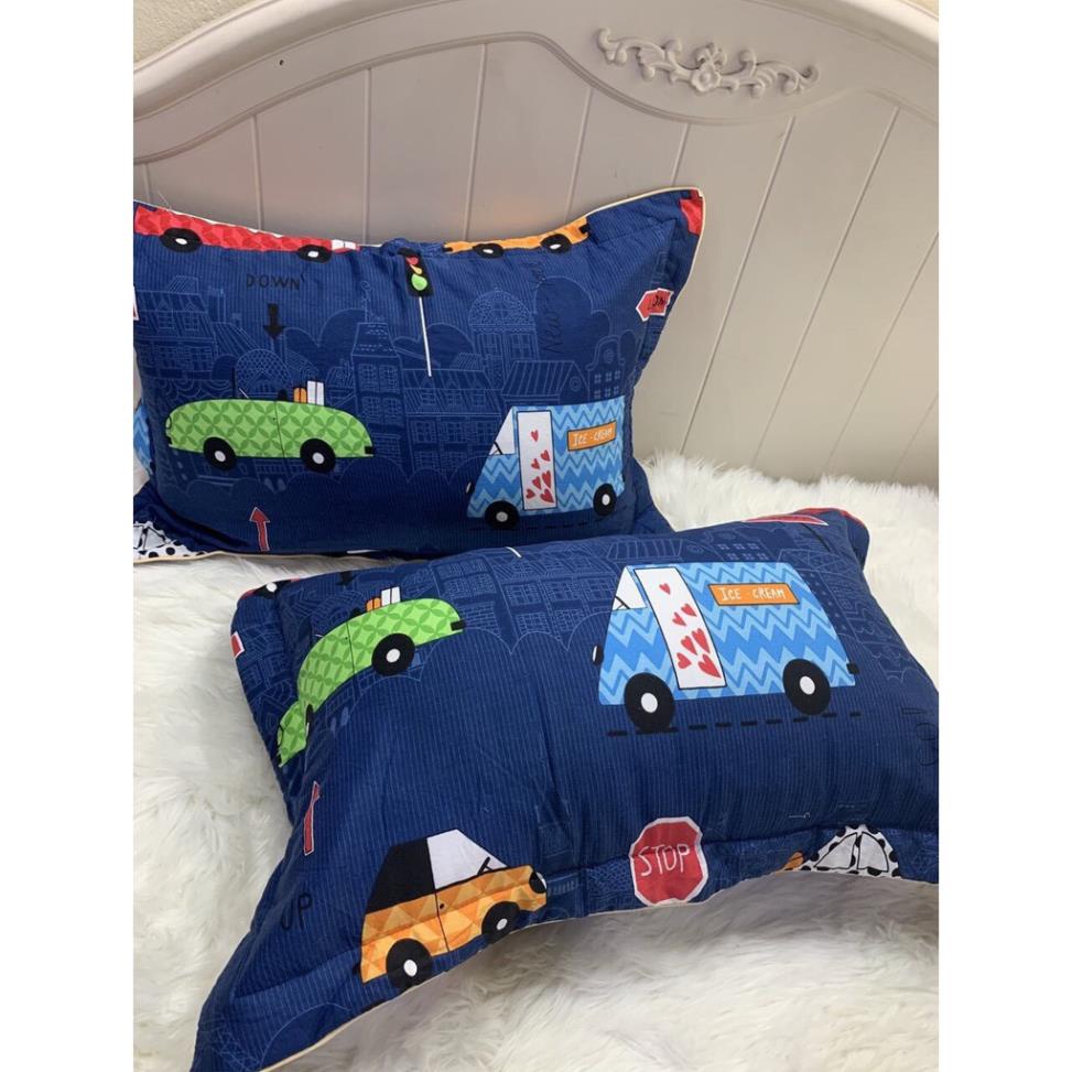 Vỏ gối đầu cotton hàn 100% loại dày