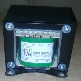 Biến Áp 10A 15V 0V 6V 9V 12V 15V 18V 24V