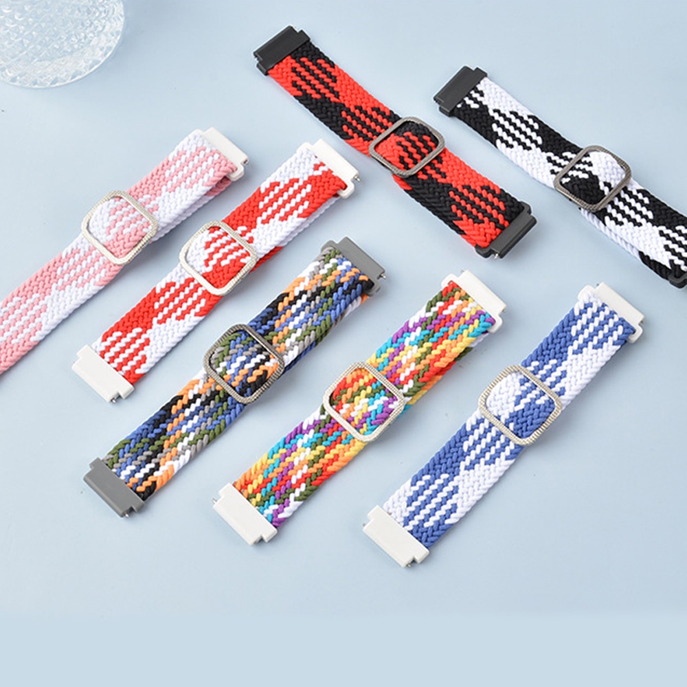 Dây Đeo Nylon 22mm Cho Đồng Hồ Thông Minh Huami Amazfit GTR 4 3 2 Pro 47mm Pace Stratos