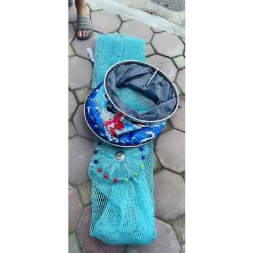 Rọng đựng cá săn hàng mingtu 45x2m5 và 45x3m