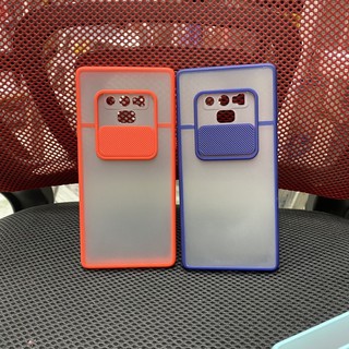 Ốp lưng Samsung Note 8 Note 9 viền dẻo màu bảo vệ camera