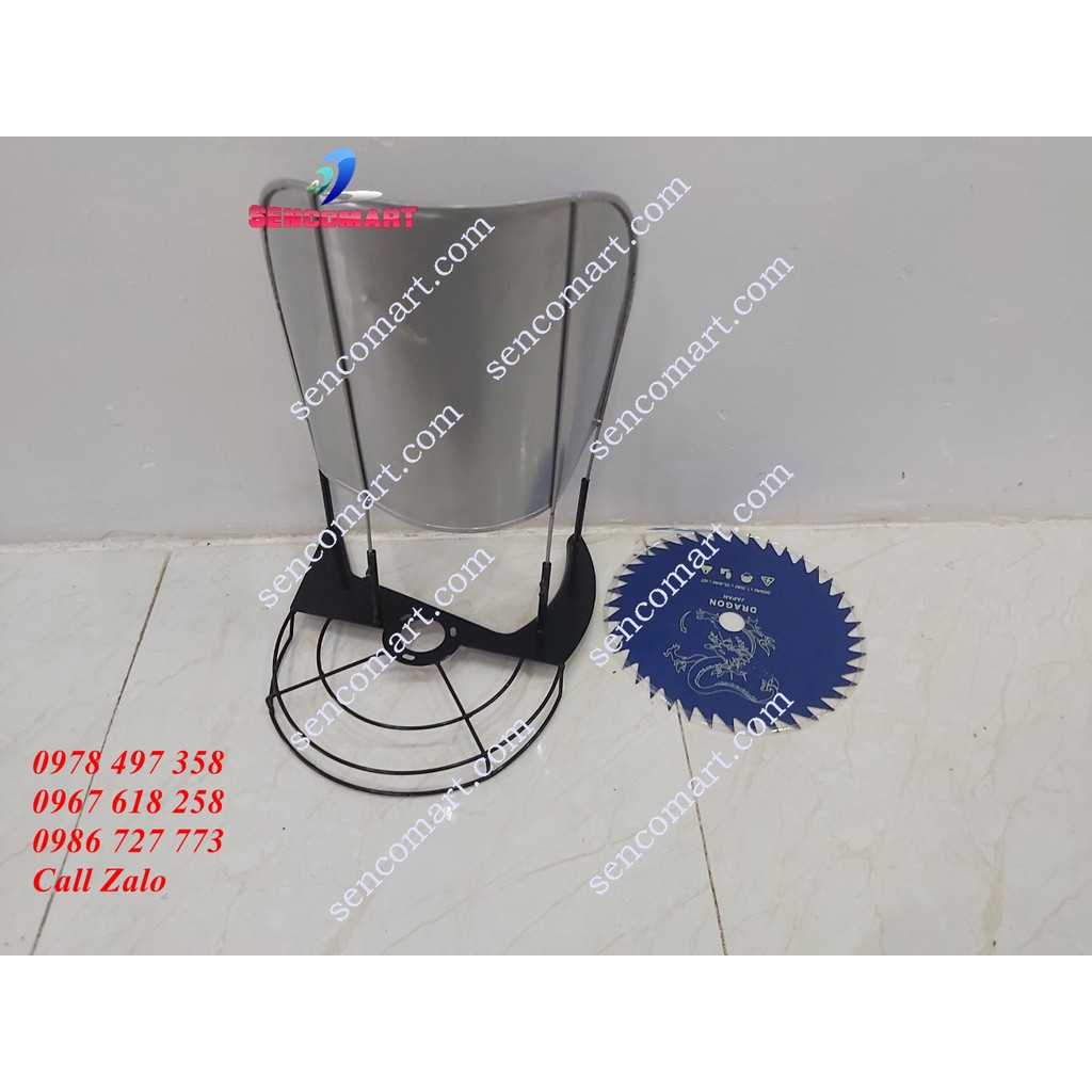 Lồng gặt lúa lắp máy cắt cỏ