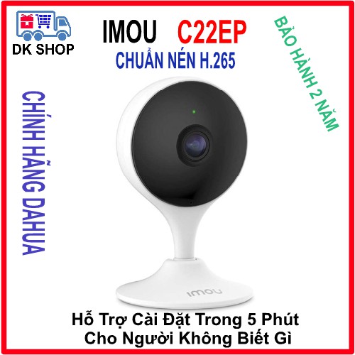 Camera IP Wifi (Dahua) Imou Cue 2 IPC-C22EP 2.0MP Và Cue 2C IPC-C22SP 2.0MP - Thông Minh - Trong Nhà. | BigBuy360 - bigbuy360.vn