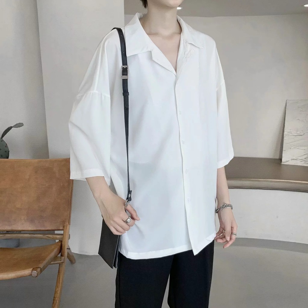 Áo Sơ Mi Nam Ngắn Tay Tay 3 / 4 | BigBuy360 - bigbuy360.vn