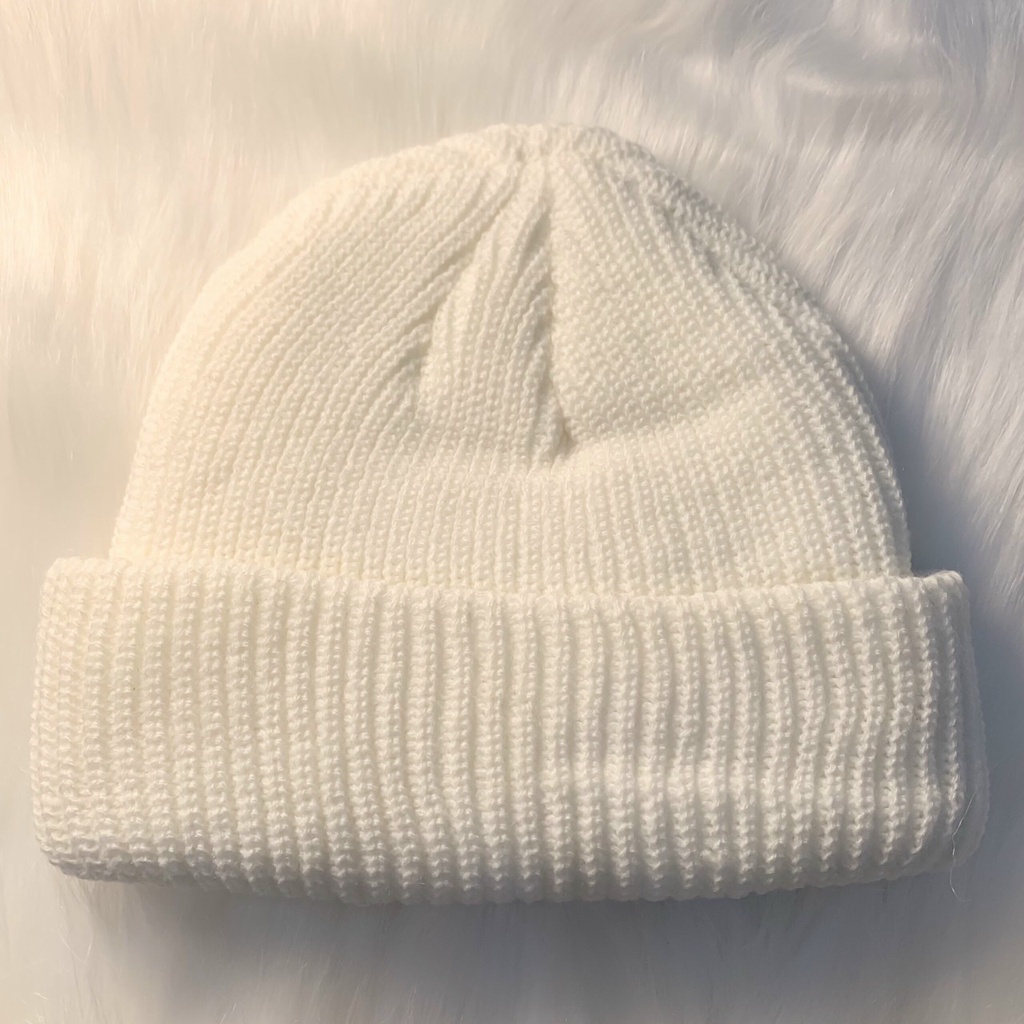 Mũ / Nón Len BEANIE BASIC Trơn Vải Len Mềm Dày Giữ Ấm Nam Nữ Unisex Phong Cách Hàn Quốc