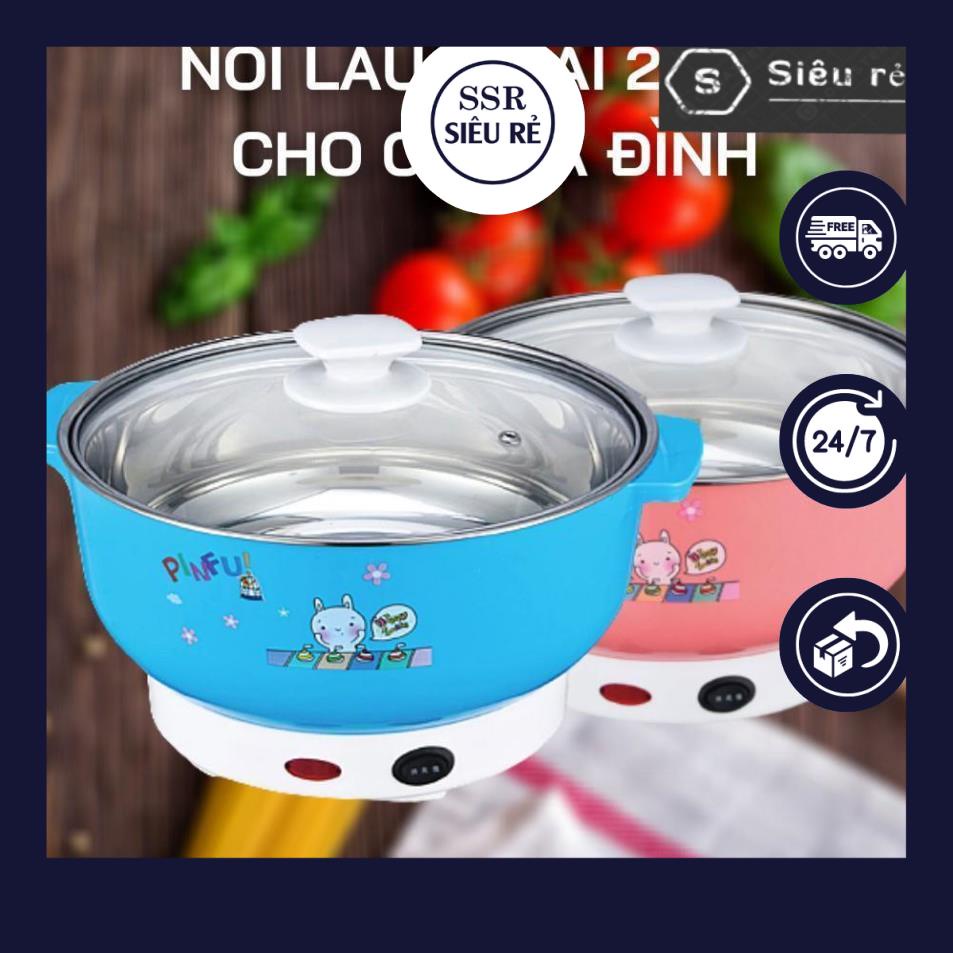 Nồi lẩu đa năng NIKAI 28CM  dành cho cả gia đình - BẢO HÀNH 1 NĂM (PD89115)