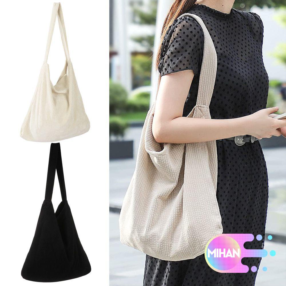 Túi xách vải nhung cỡ lớn MIHAN1 thời trang cho nữ