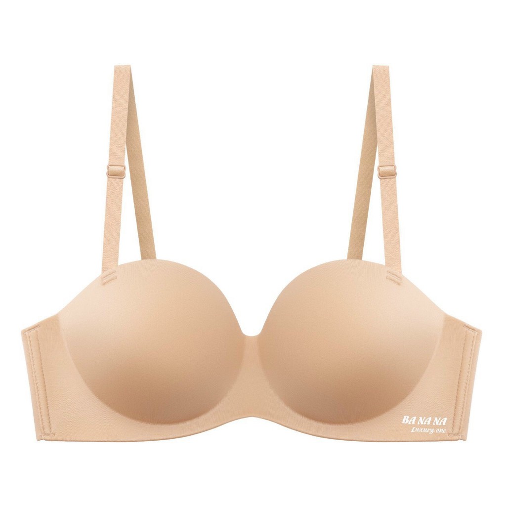 Áo lót, áo ngực đúc su quả ngang tạo khe nâng ngực đệm dày 3.5cm banana | BigBuy360 - bigbuy360.vn