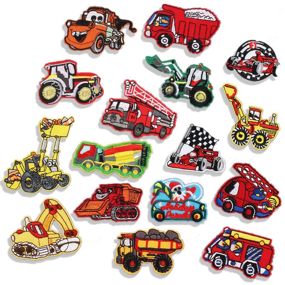 Sticker Ủi Thêu Hình Xe Tải Lớn
