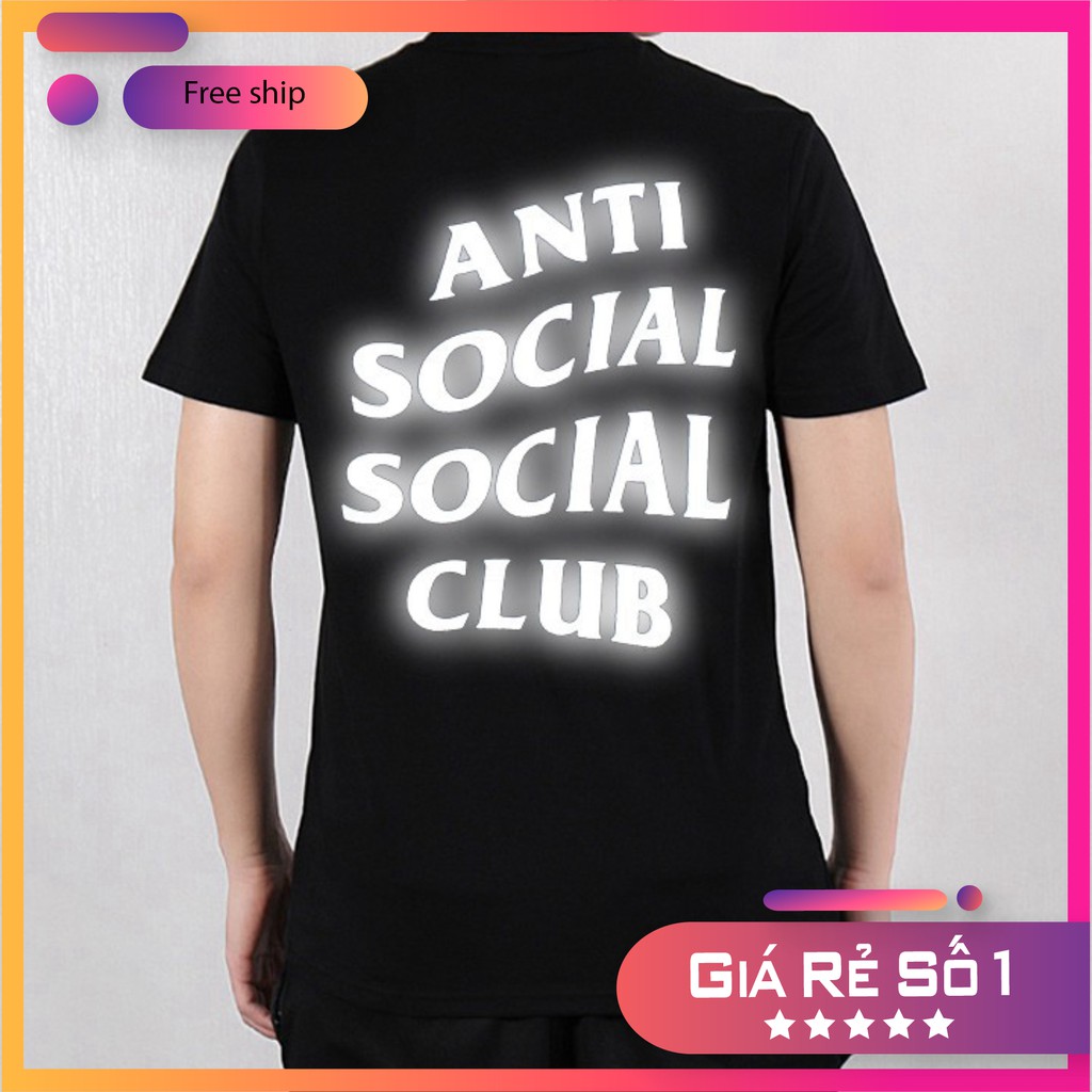 (Áo phông giá sỉ) ÁO THUN PHẢN QUANG ANTI SOCIAL.