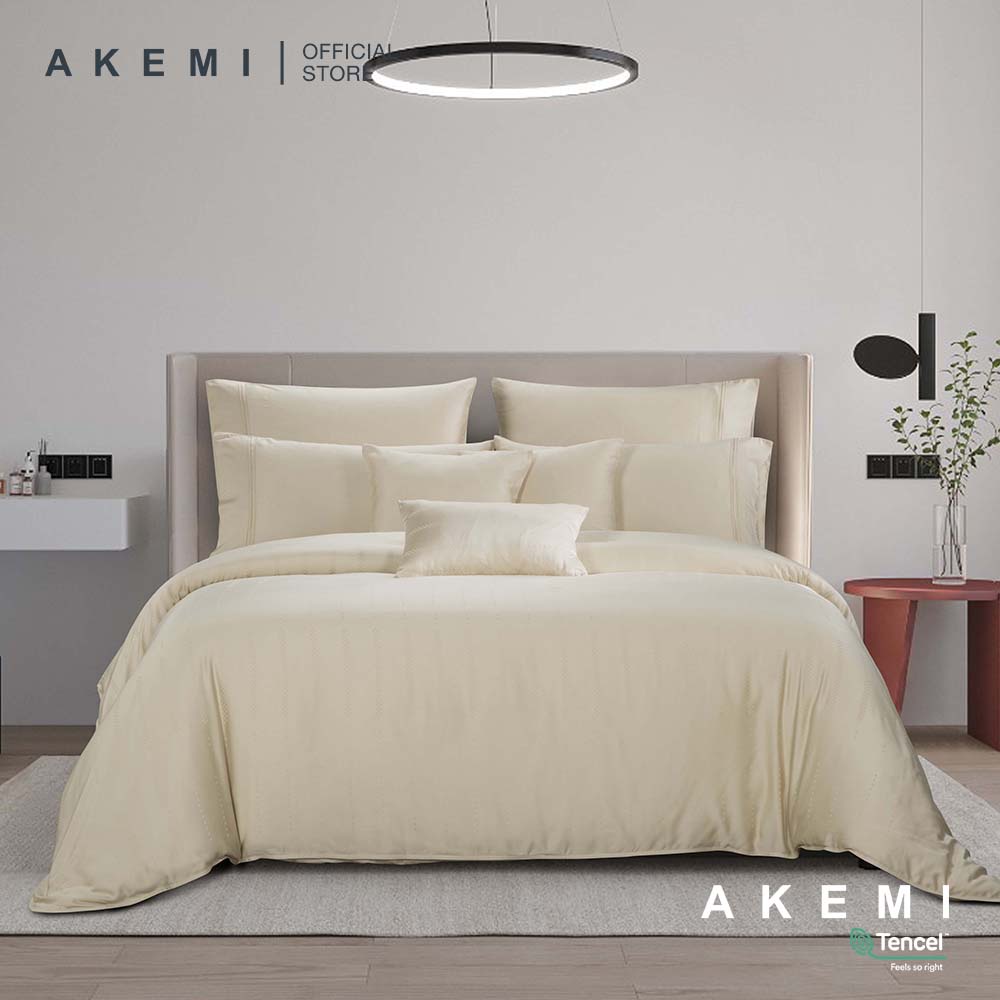 Bộ Chăn Ga và Vỏ Chăn Akemi Uchi Tencel™ Modal Johnson Jand, gồm 6 món (King)