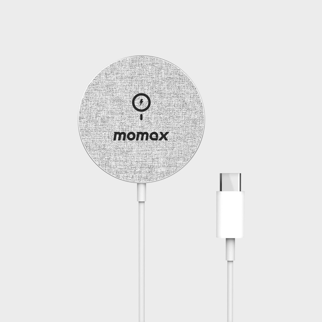 [ Chính Hãng ] Sạc Không Dây Momax Q.Mag Fusion Magnetic Charger - Hỗ trợ Macsafe CHo iPhone 12 Seri