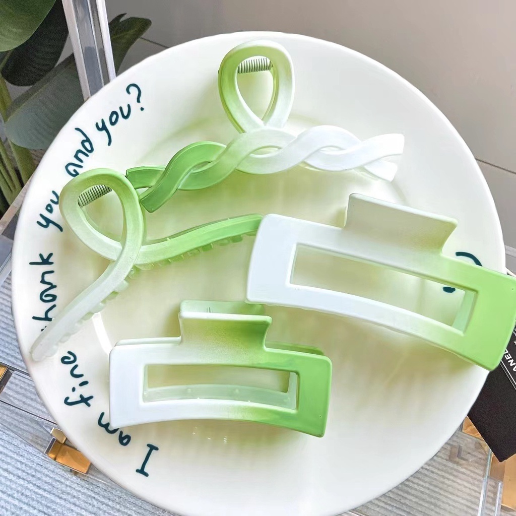 Kẹp tóc càng cua HỒNG nhiều hình dạng xinh xắn dễ thương cho nữ K110