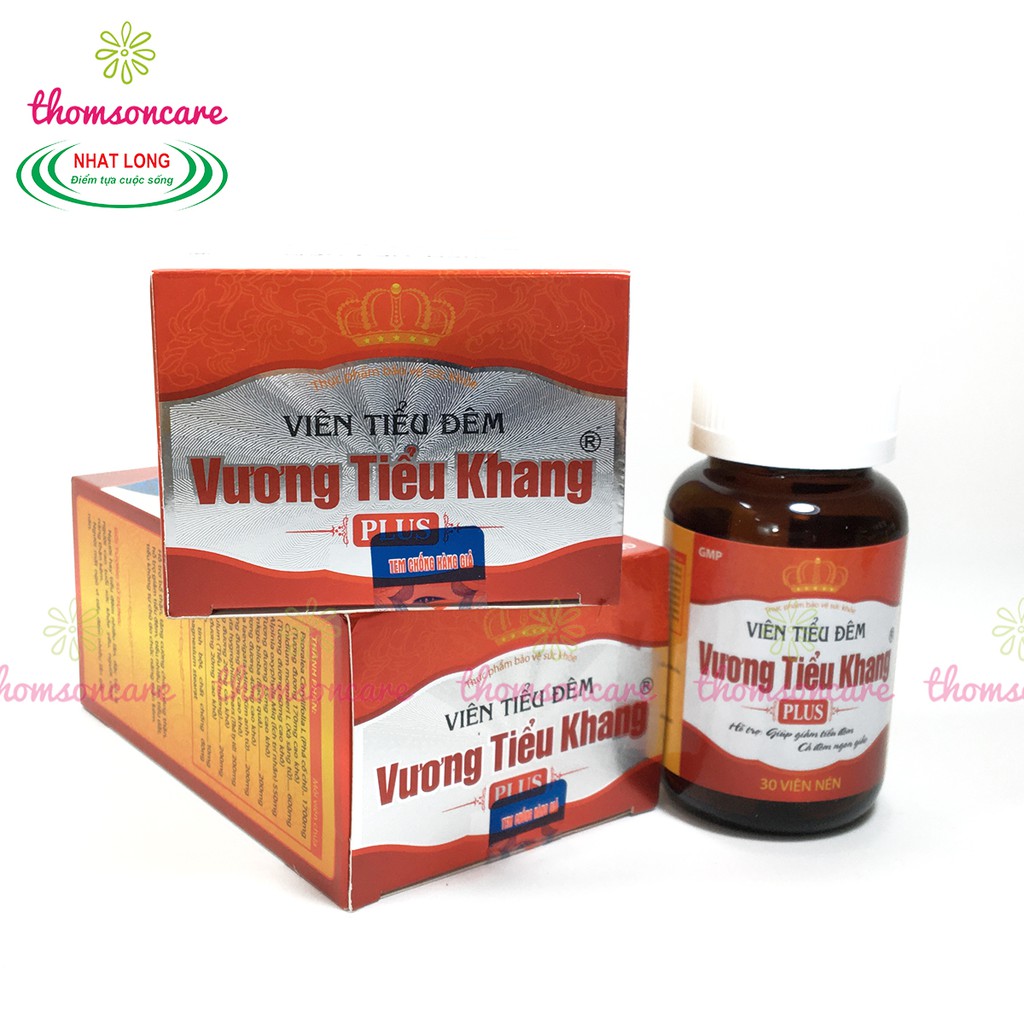 Viên tiểu đêm Vương tiểu khang - hỗ trợ bổ thận, giảm tiểu đêm, tiểu nhiều lần Hộp 30 viên