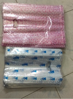 Túi nilon trong Chấm Hoa (1kg)