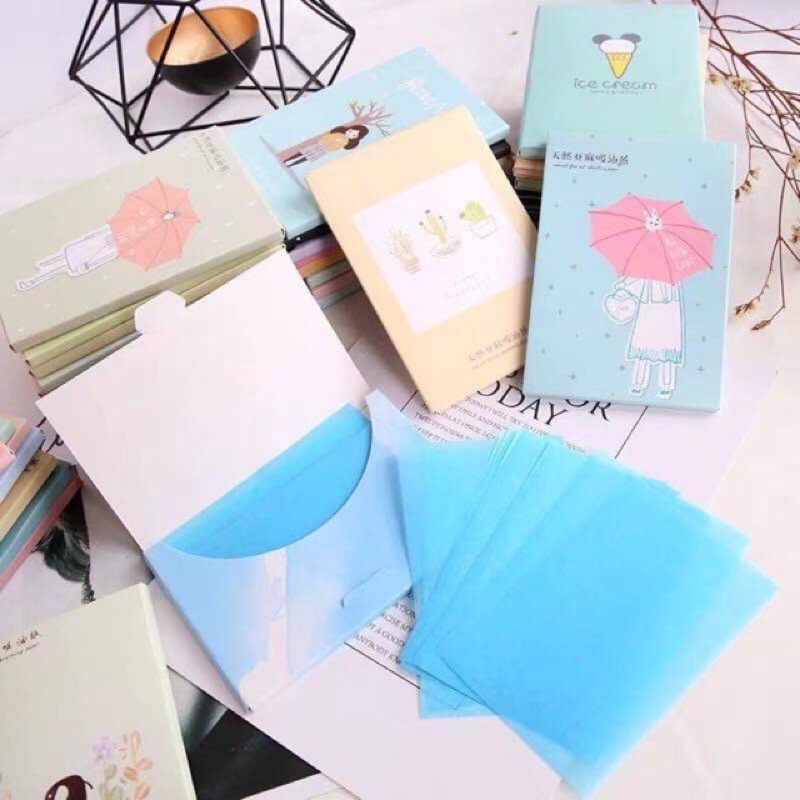 50 tờ 1 hộp giấy thấm dầu, hàng nội địa | BigBuy360 - bigbuy360.vn