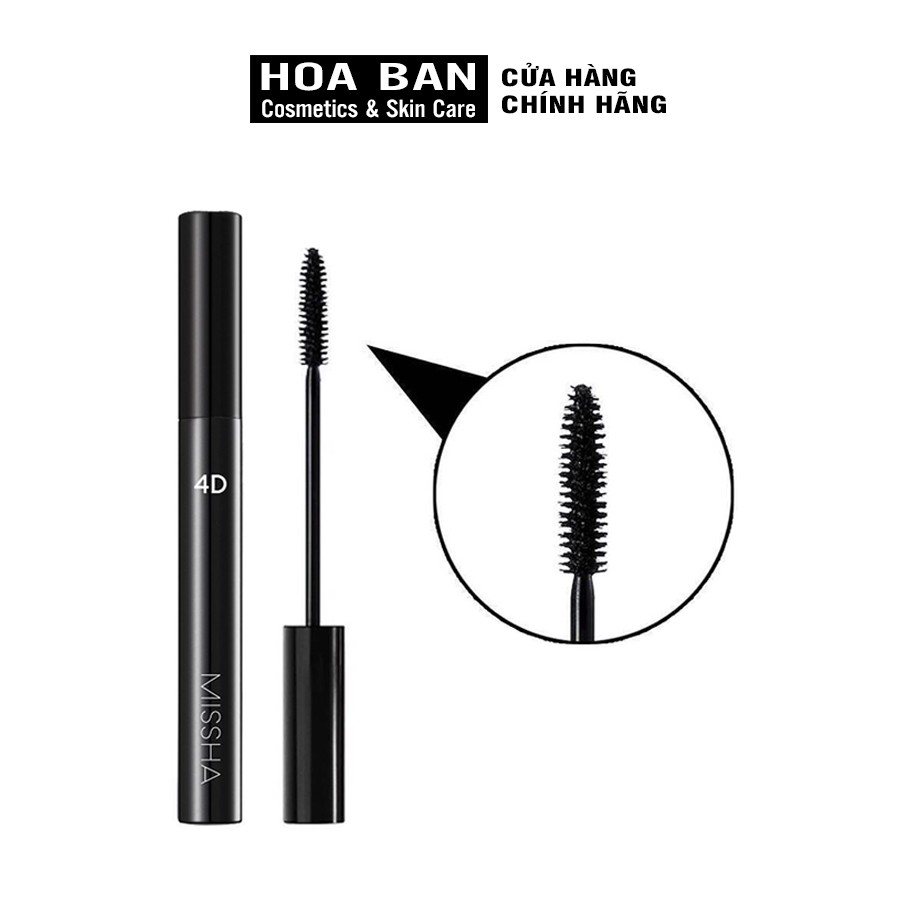 Chải Mi Mascara The Style 4D Missha Chuốt Mi Mascara