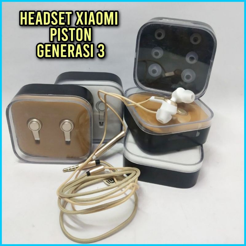 Tai Nghe Nhét Tai Xiaomi ml Piston Gen 3 Chất Lượng Cao