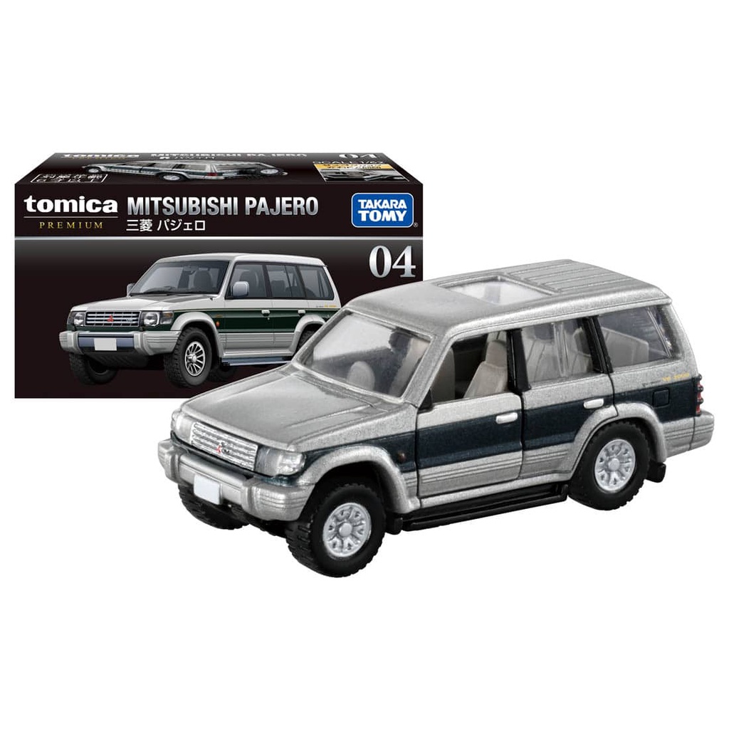 Xe kim loại Mitsubishi Pajero Tomica Premium No.04