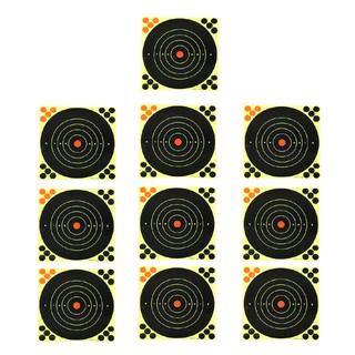 Set 10 tấm bia dùng bắn đạn cỡ 8 inch 20cm tiện dụng cho đấu trường tập bắn súng