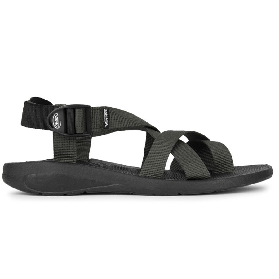 Giày sandal Vento nam xỏ ngón quai chéo vải dù có quai hậu cố định mang đi học đi biển du lịch NV65G
