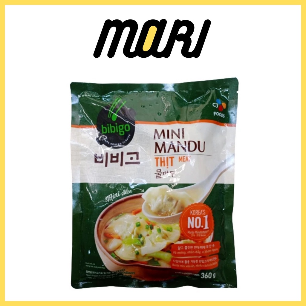 [ship HCM] Mandu mini nhân thịt Bibigo 360g