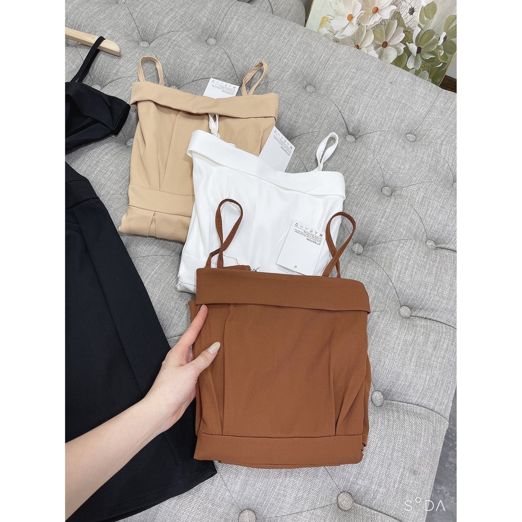 Set đồ nữ cá tính, set váy hai dây đi chơi sang chảnh mùa hè đẹp 8A00223 | BigBuy360 - bigbuy360.vn