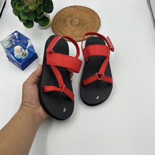 Dép xăng đan nam và nữ nữ A80 đỏ - thới giới dép sandal