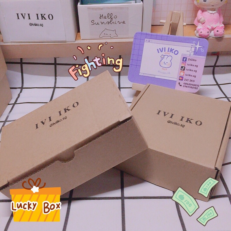 IVI IKO | Lucky Box - hộp quà may mắn dành tặng người thân, bạn bè (đọc kĩ mô tả, số lượng có hạn)