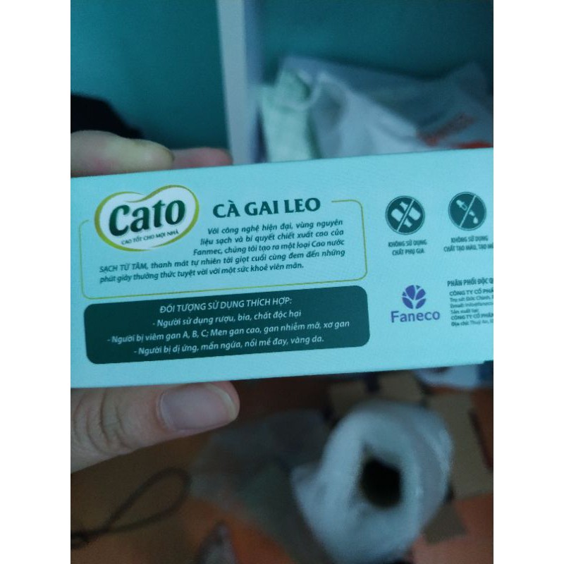 CÀ GAI LEO cato ( mua 2 hộp tặng 1 bình uống nước )