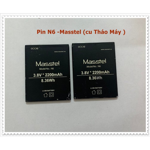 Pin N6 -Masstel (cũ Tháo Máy )