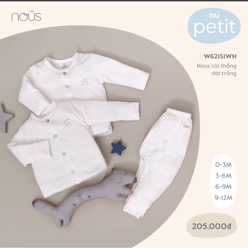 [ Nous 2022] Bộ dài tay pettit nous