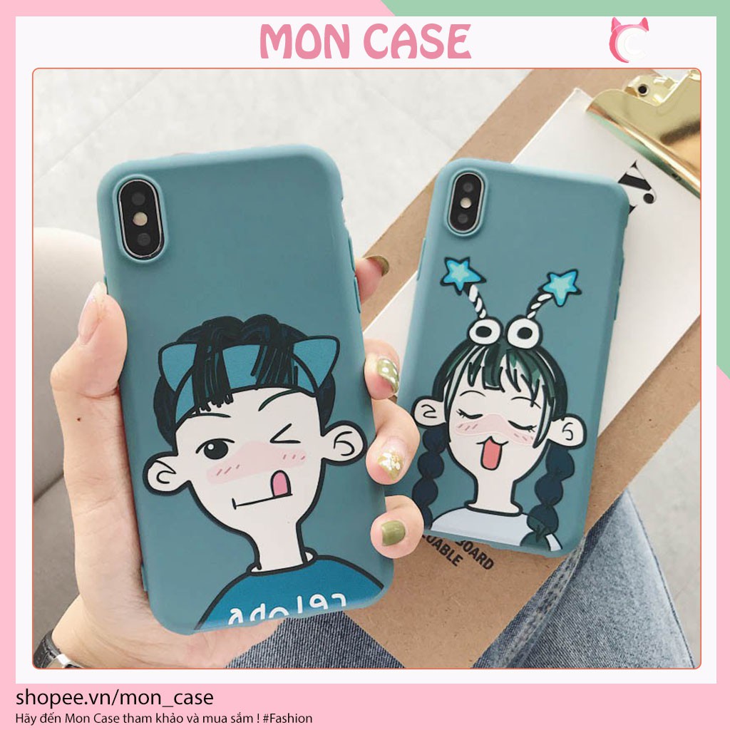 ốp lưng iphone - case iphone ELF Couple 5/5s/6/6plus/6s/6splus/7/7plus/8/8plus/x/xs/11/12/pro/max/plus/promax/Mon