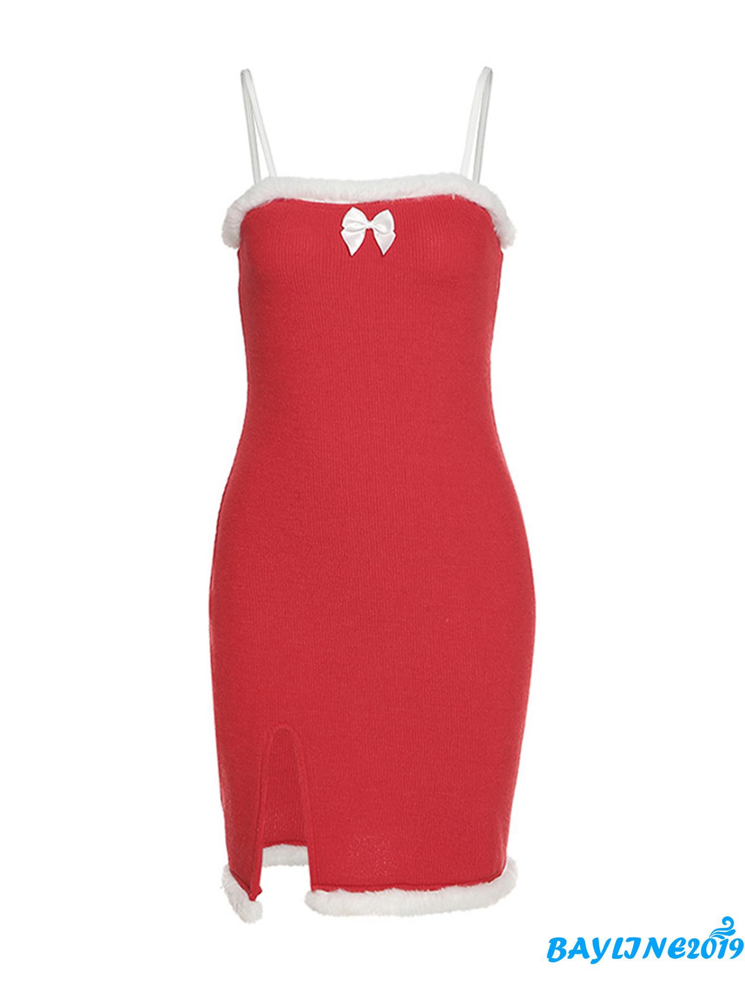 Set Đầm Hai Dây Và Áo Khoác Lông Ấm Áp Thời Trang Dành Cho Nữ | BigBuy360 - bigbuy360.vn