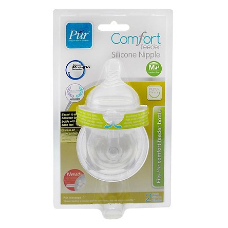 Vỉ 2 núm cho bình miệng rộng Comfort Feeder